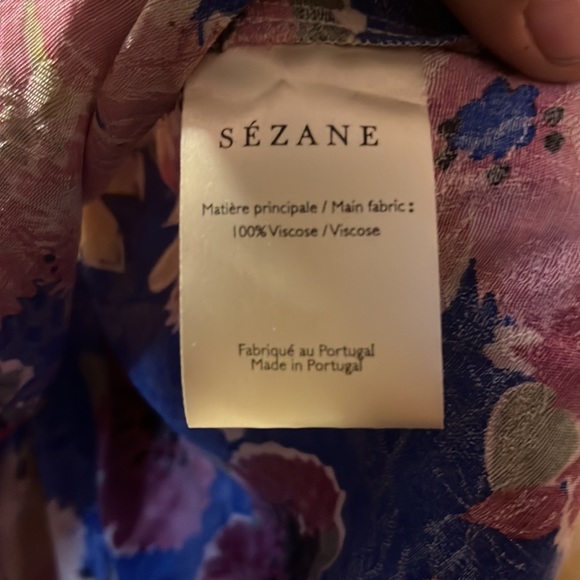 Sezane Asianne dress size 46 - Picture 7 of 7